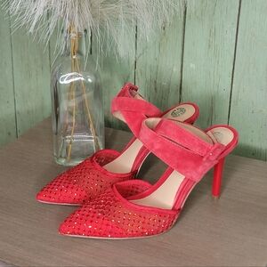 New Sz 6 Antonio Melani Red Heels